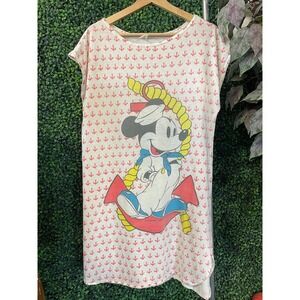 vtg 80s CAPTAIN MICKEY MOUSE Sleeper Tee vintage oversized Walt Disney cartoon